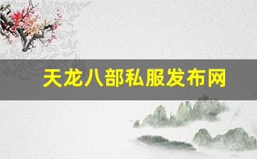 天龙八部私服发布网(天龙八部官网)