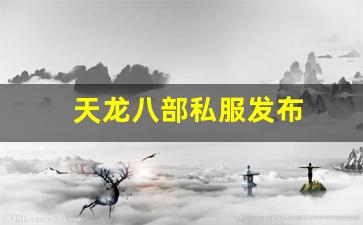 天龙八部私服发布(天龙八部手游sf最新发布网)