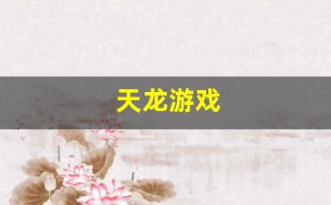 天龙游戏(天龙游戏可以用的符号有哪些)