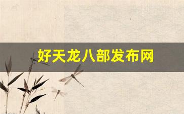 天龙 私服：好天龙八部发布网(天龙八部发